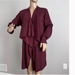 Michael Kors Women’s Cascade Open-Front Cardigan size L